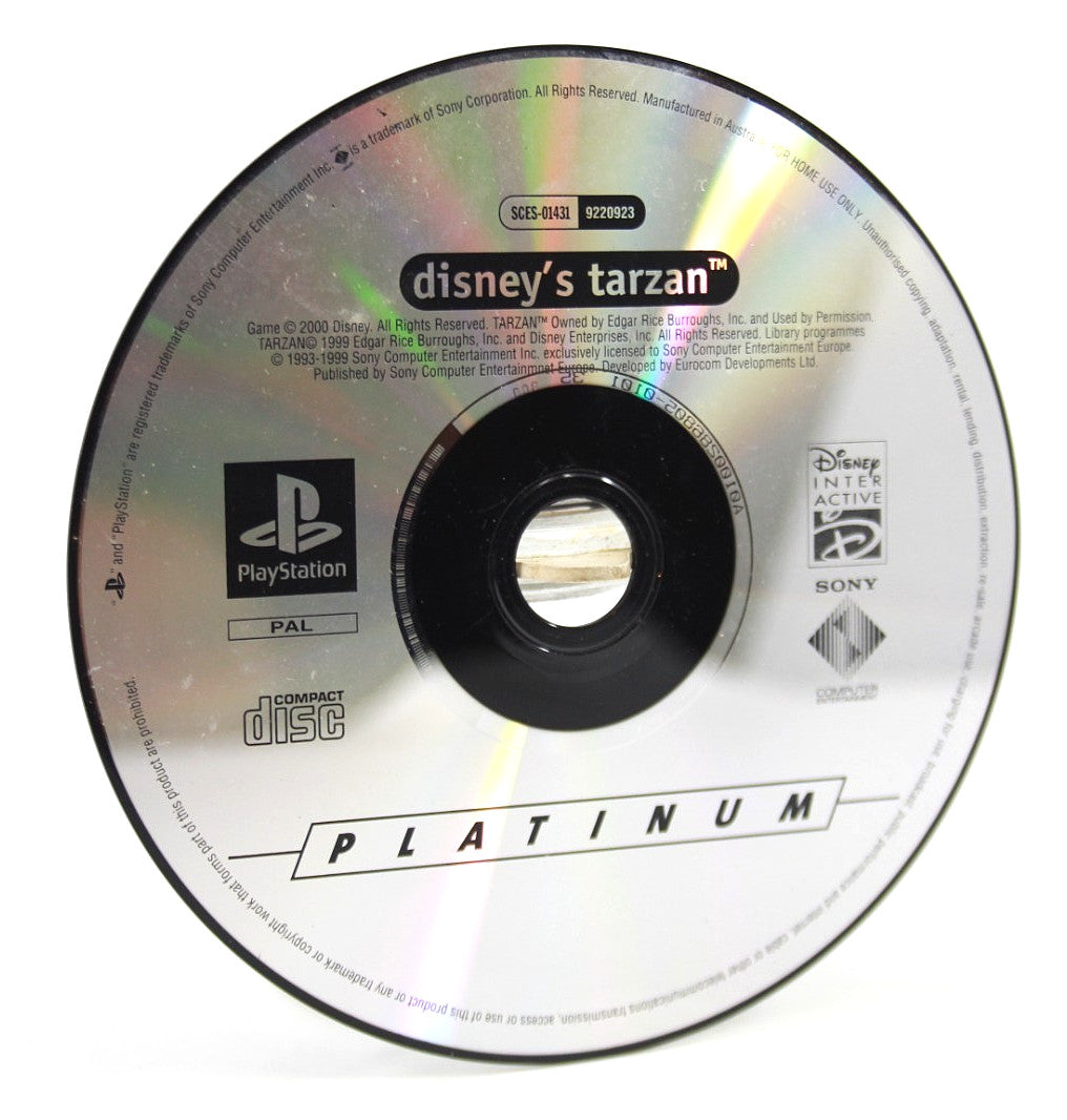 Disney's Tarzan [DISC ONLY] - PlayStation (PS1) [PAL] - WITH WARRANTY