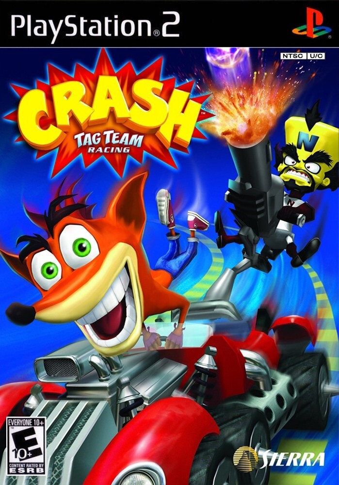 Crash Tag Team Racing [DISC ONLY] (PS2) [PAL] - WITH WARRANTY