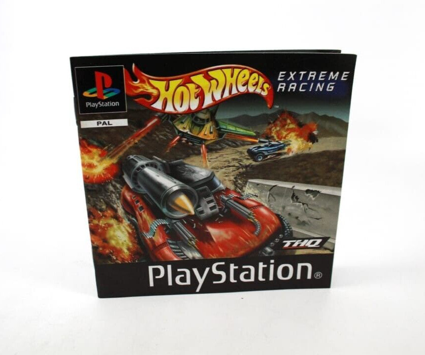 Hot Wheels Extreme Racing - PlayStation (PS1) ***Manual Only***