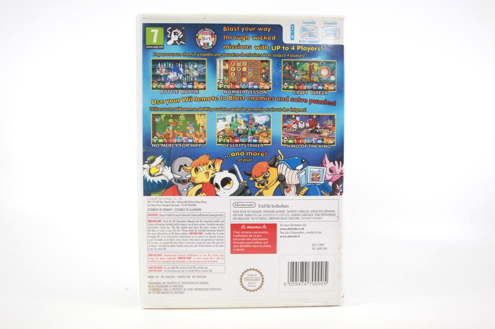 Wicked Monsters Blast - Nintendo Wii [PAL] - WITH WARRANTY