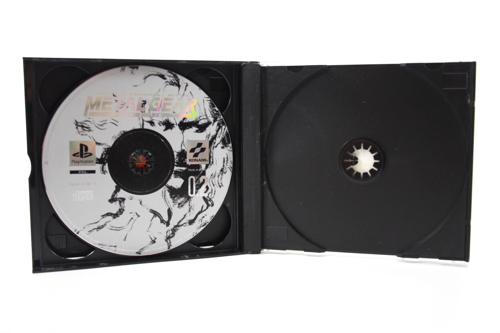 Metal Gear Solid - PlayStation 1 (PS1) [PAL] - WITH WARRANTY