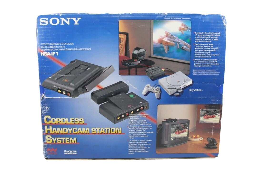 Sony HSA-IF1 Cordless HandyCam Station System For PlayStation 1 (PS1)