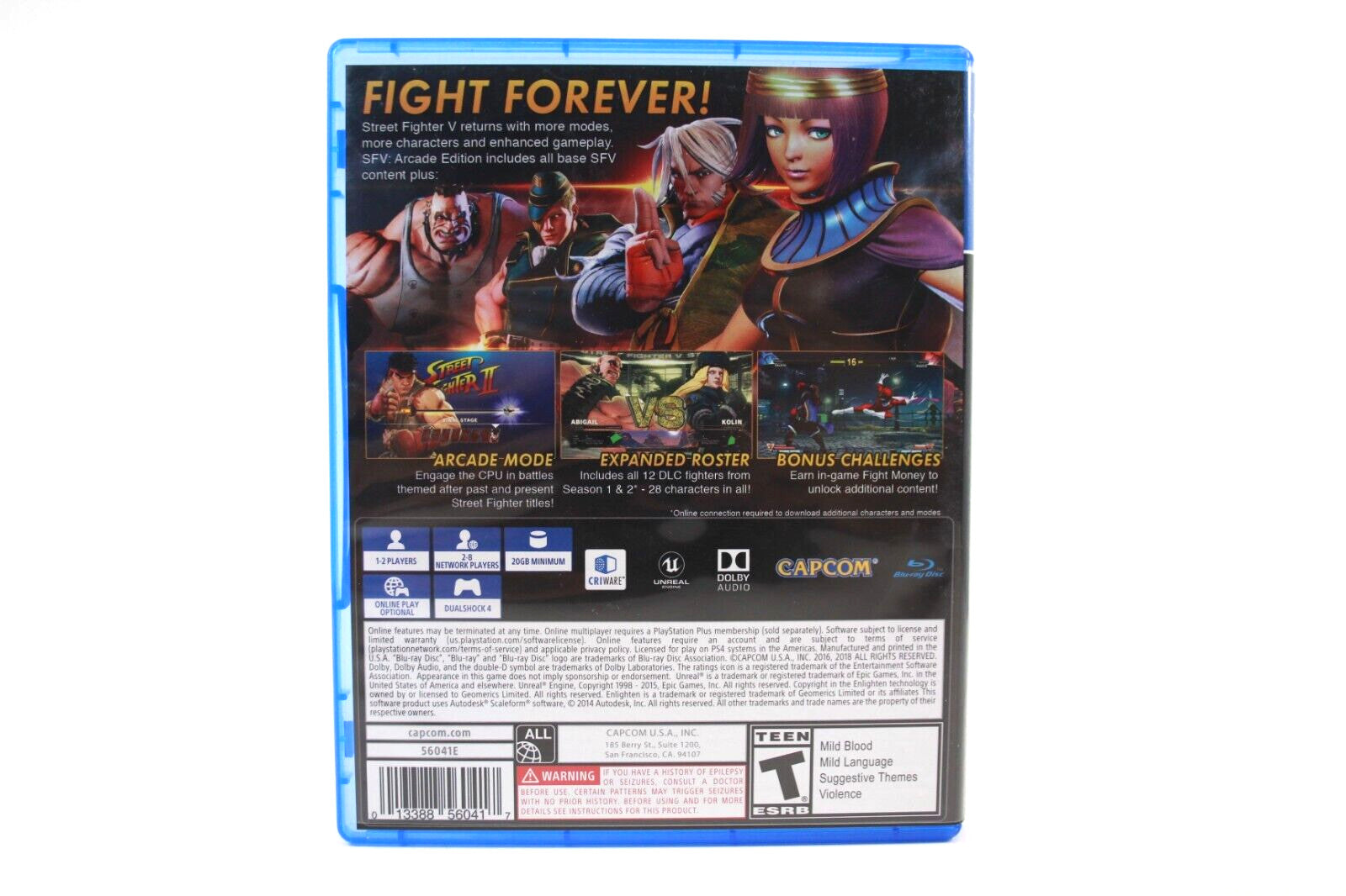 Street Fighter V Champion Edition - PlayStation 4 (PS4) [NTSC-U] - WITH WARRANTY