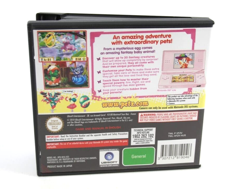 Petz Fantasy - Nintendo DS [PAL] **CASE/MANUAL ONLY**