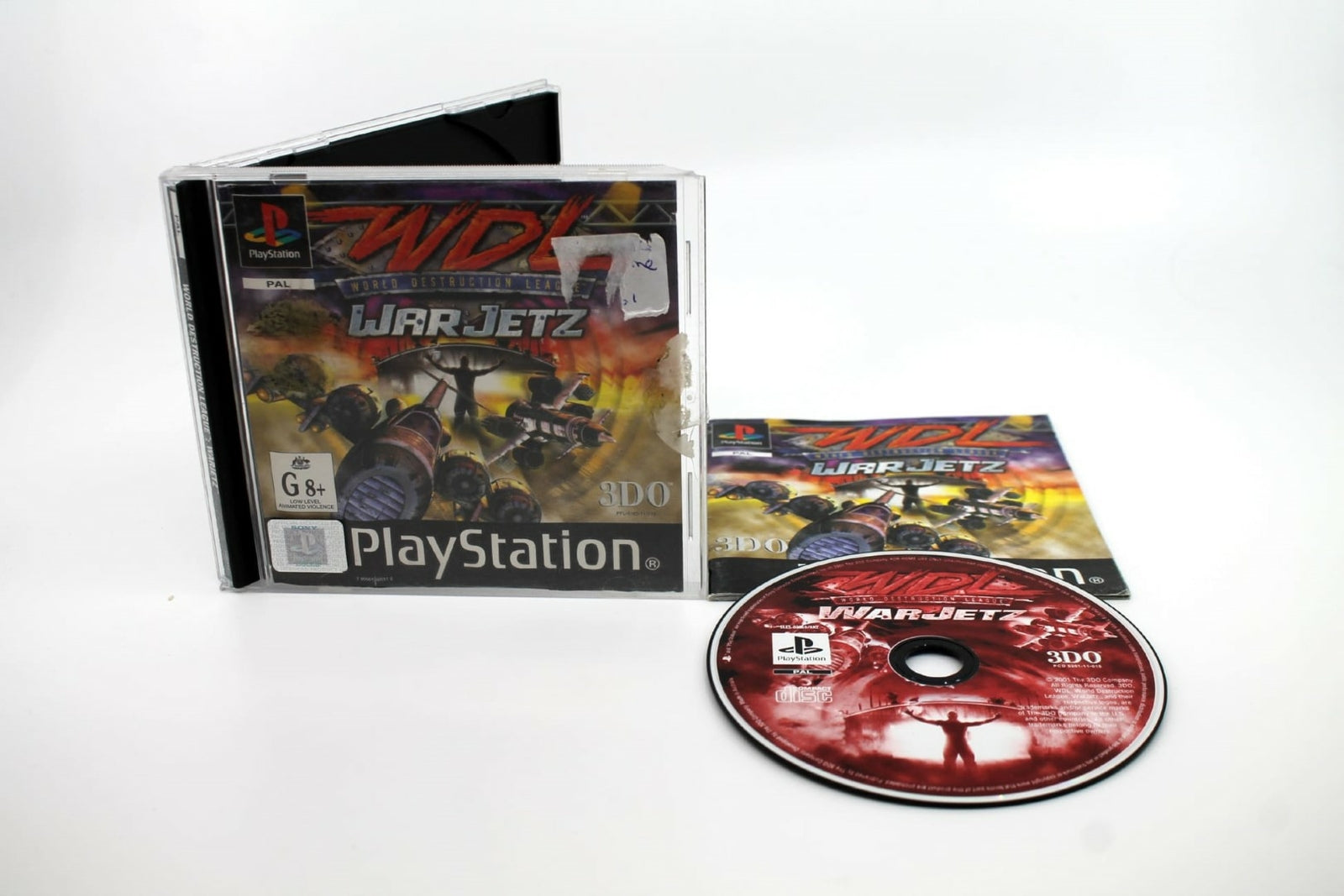 World Destruction League: Warjetz (PS1) [PAL] - WITH WARRANTY