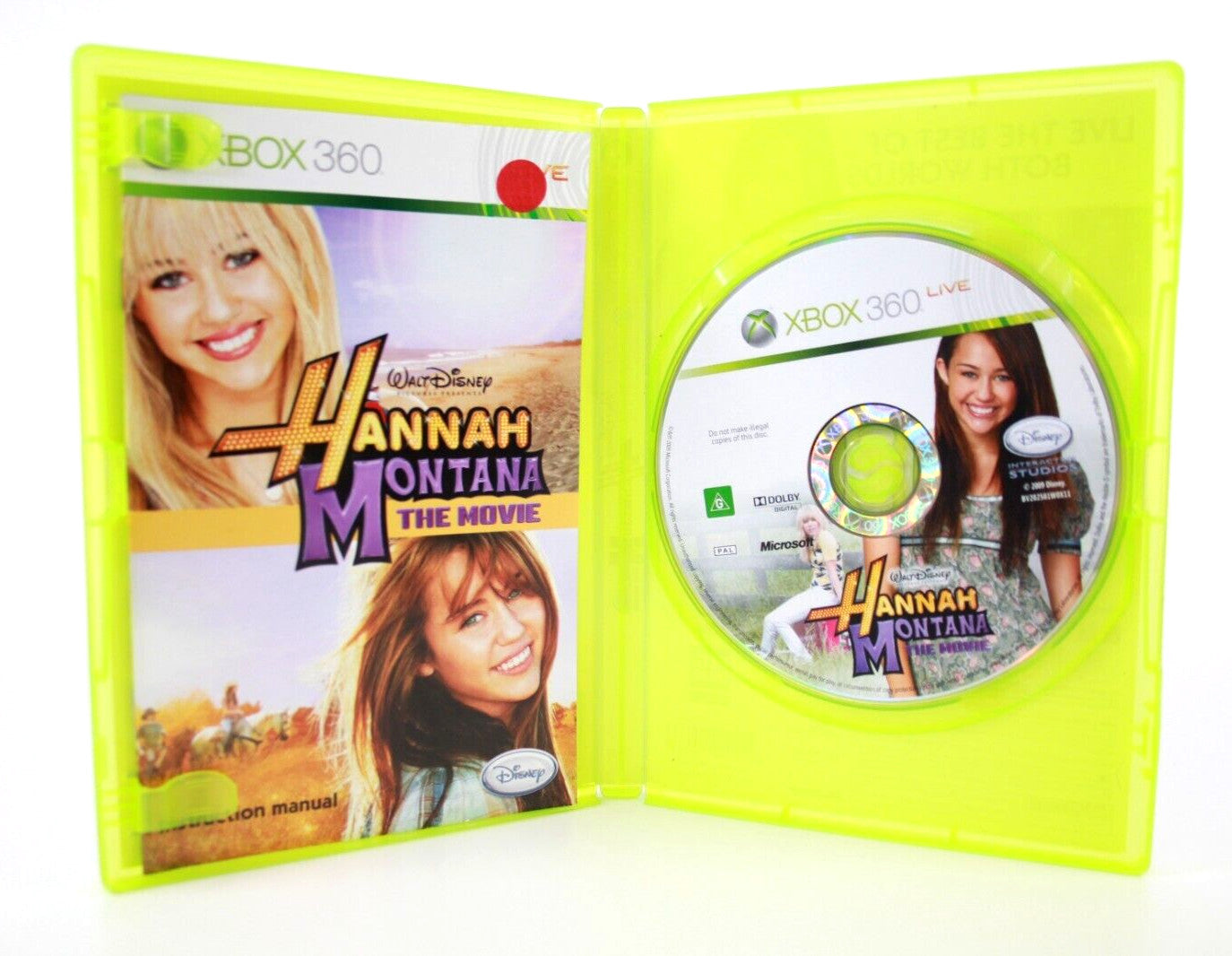 Hannah Montana The Movie - Xbox 360 [PAL] - WITH WARRANTY