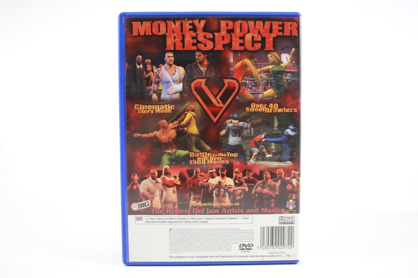 Def Jam Vendetta - PlayStation 2 (PS2) [PAL] - WITH WARRANTY