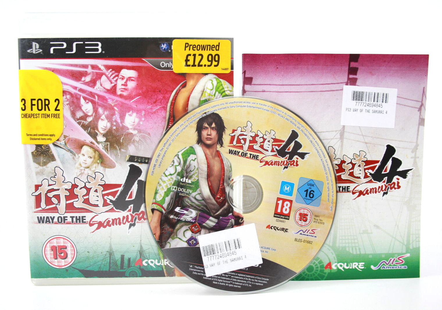 Way of the Samurai 4 (PS3) [PAL] - WITH WARRANTY