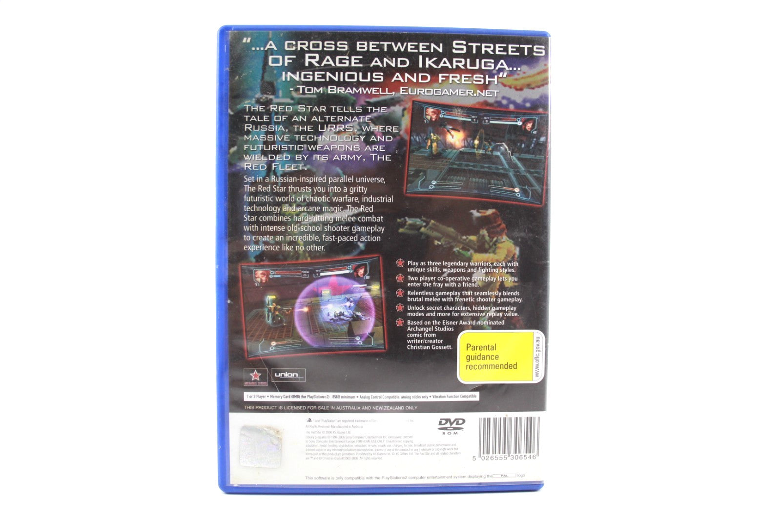 The Red Star - PlayStation 2 (PS2) [PAL] - WITH WARRANTY