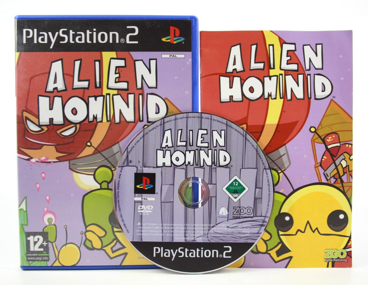 **MINT DISC** Alien Hominid (PS2) [PAL] - WITH WARRANTY [Black Label]