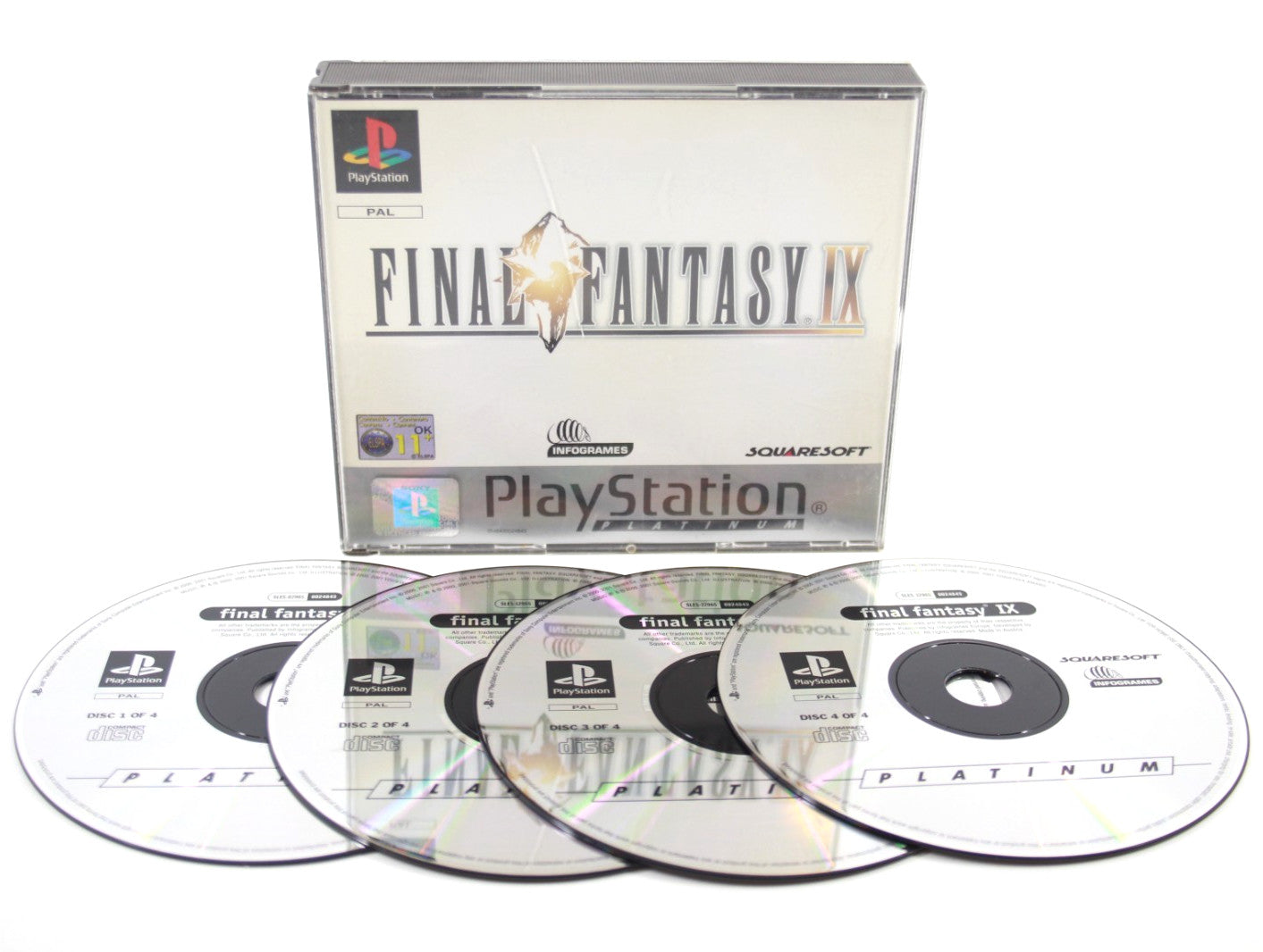 Final Fantasy IX [Platinum] - PlayStation (PS1) [PAL] - WITH WARRANTY *COS*