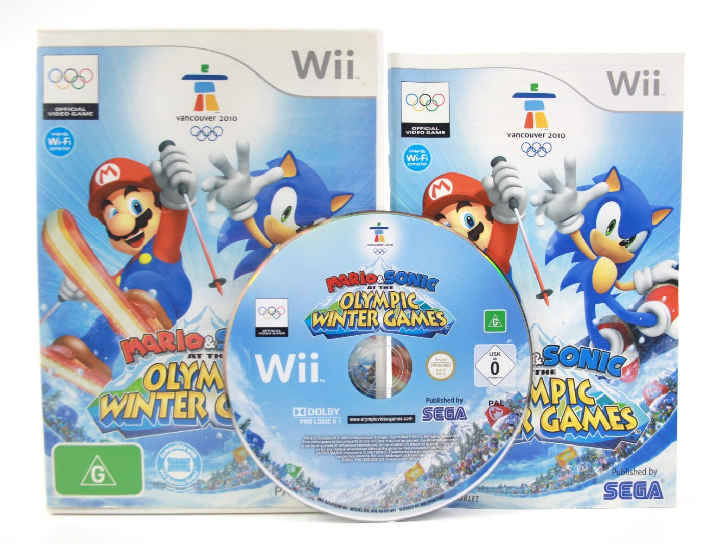 Mario & Sonic at the Olympic Winter - Nintendo Wii [PAL] - WITH WARRANTY