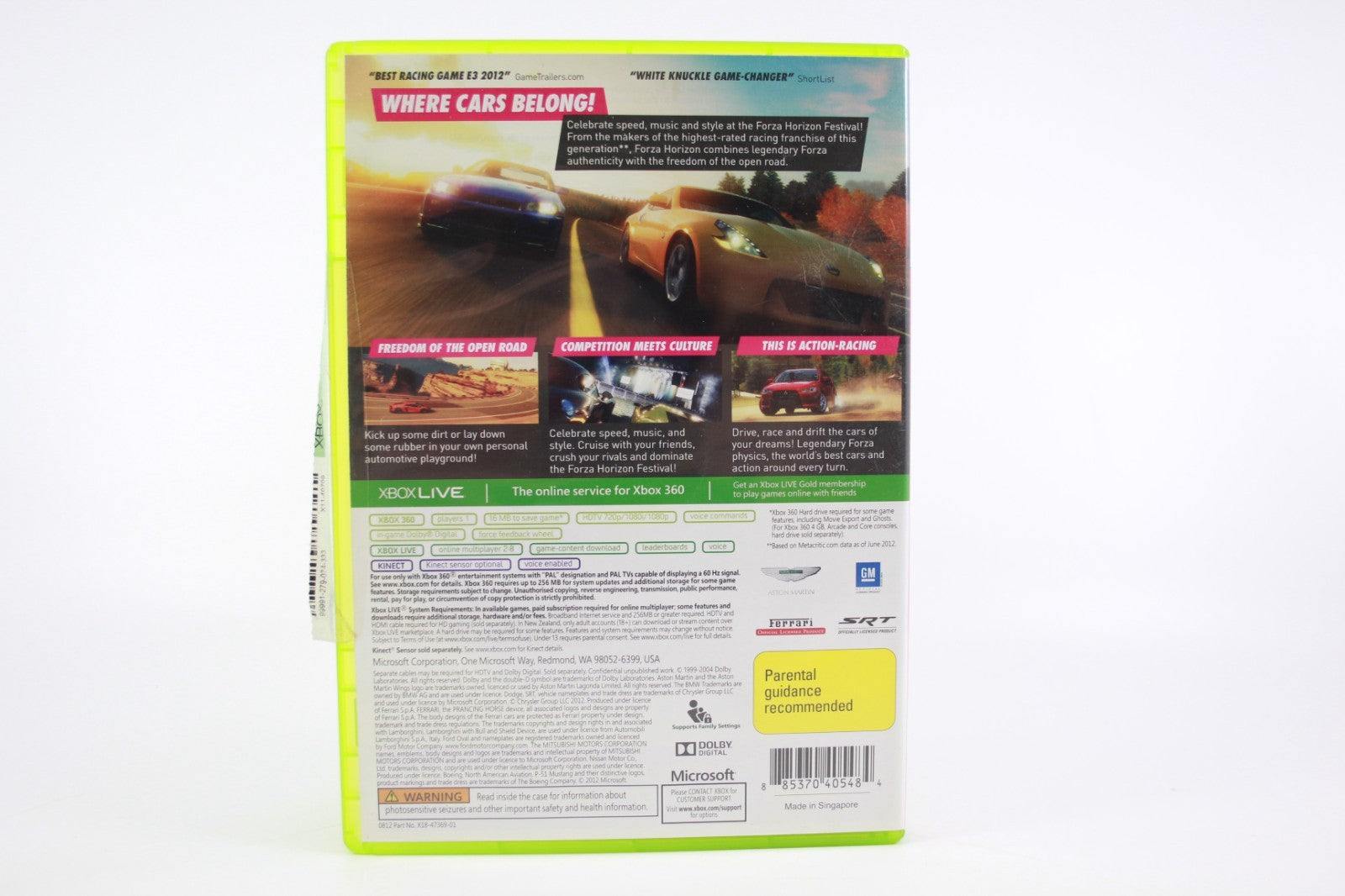Forza Horizon - Xbox 360 [PAL] - WITH WARRANTY