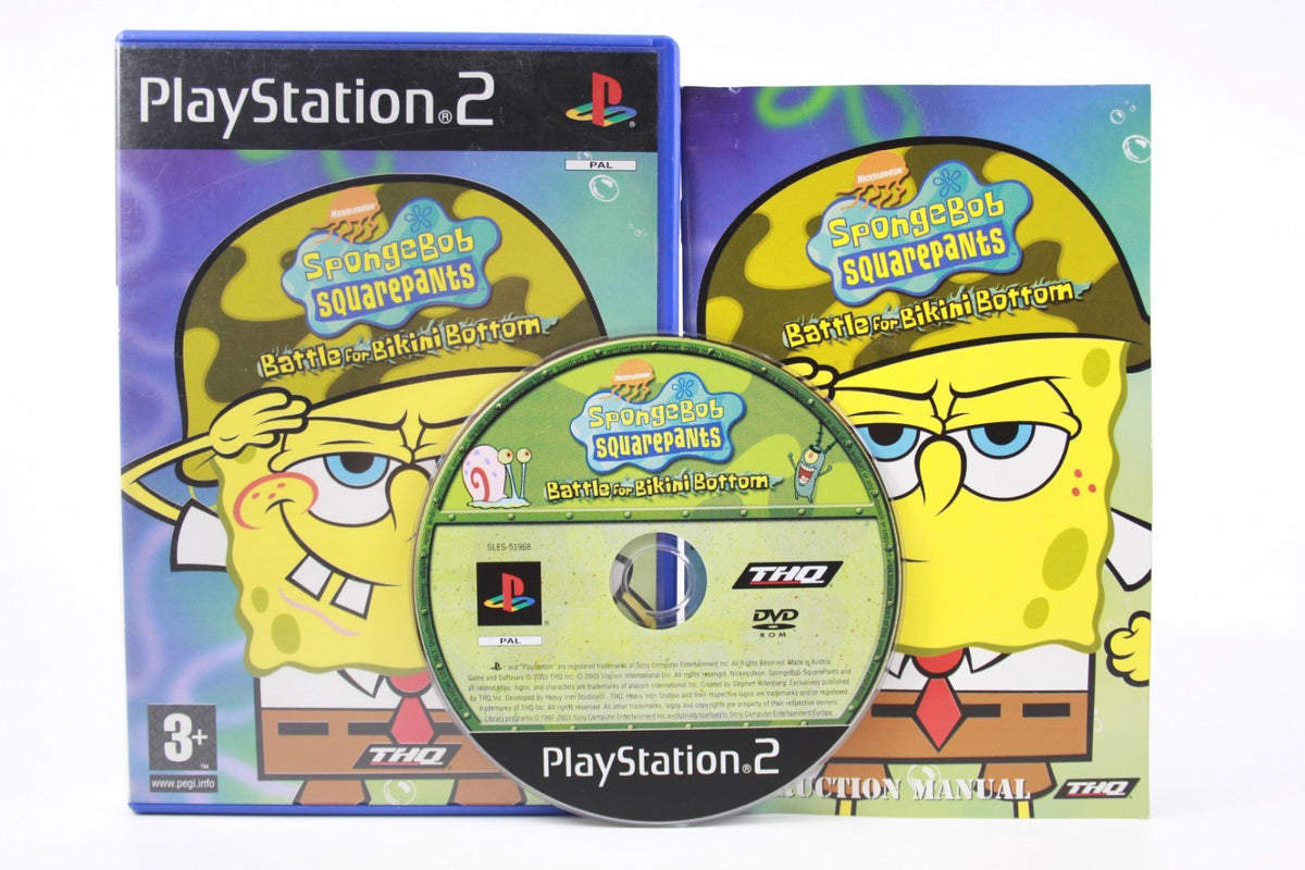 SpongeBob SquarePants: Battle for Bikini Bottom (PS2) [PAL] - Black Label