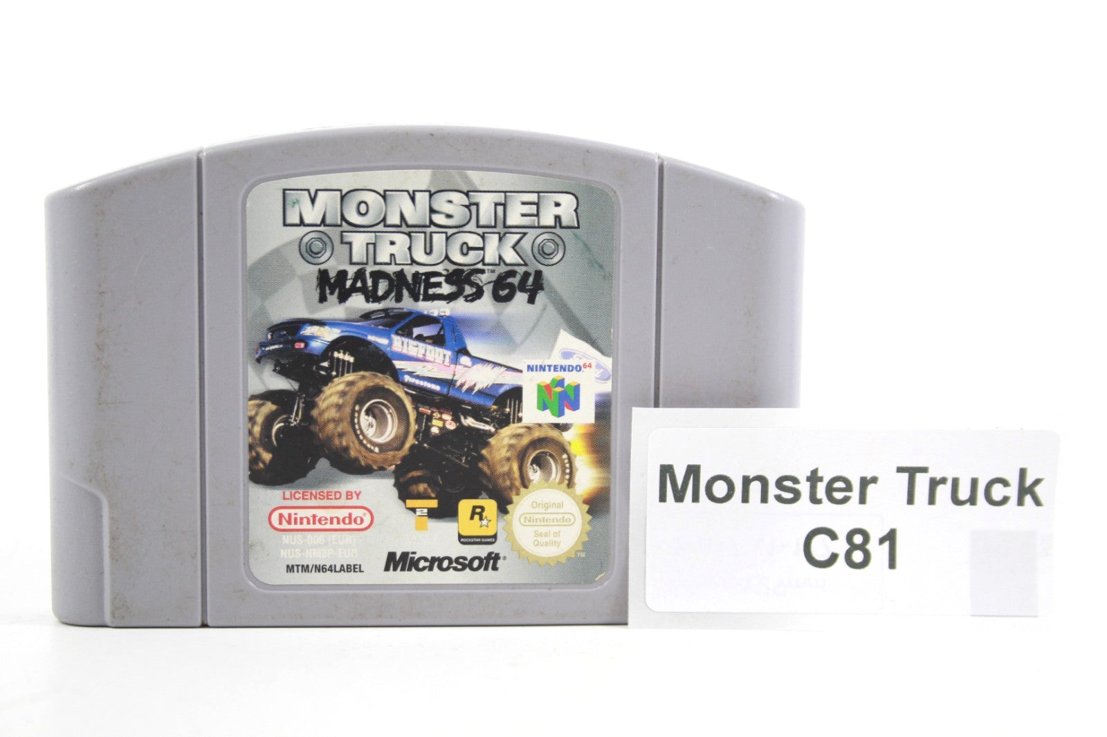 Monster Truck Madness 64 [CART ONLY] - Nintendo 64 (N64) [PAL] - WITH WARRANTY
