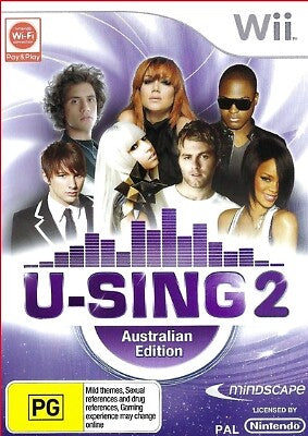 U-Sing 2: Australian Edition (PAL) (Nintendo Wii) [PAL] - WITH WARRANTY - USing