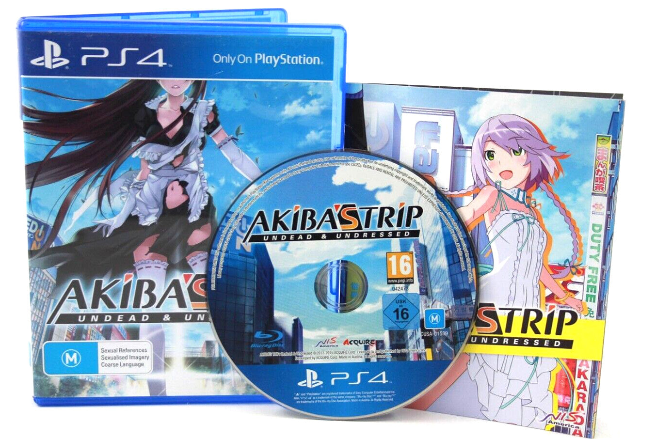 Akiba’s Trip: Undead & Undressed - (PS4) [PAL] - WITH WARRANTY