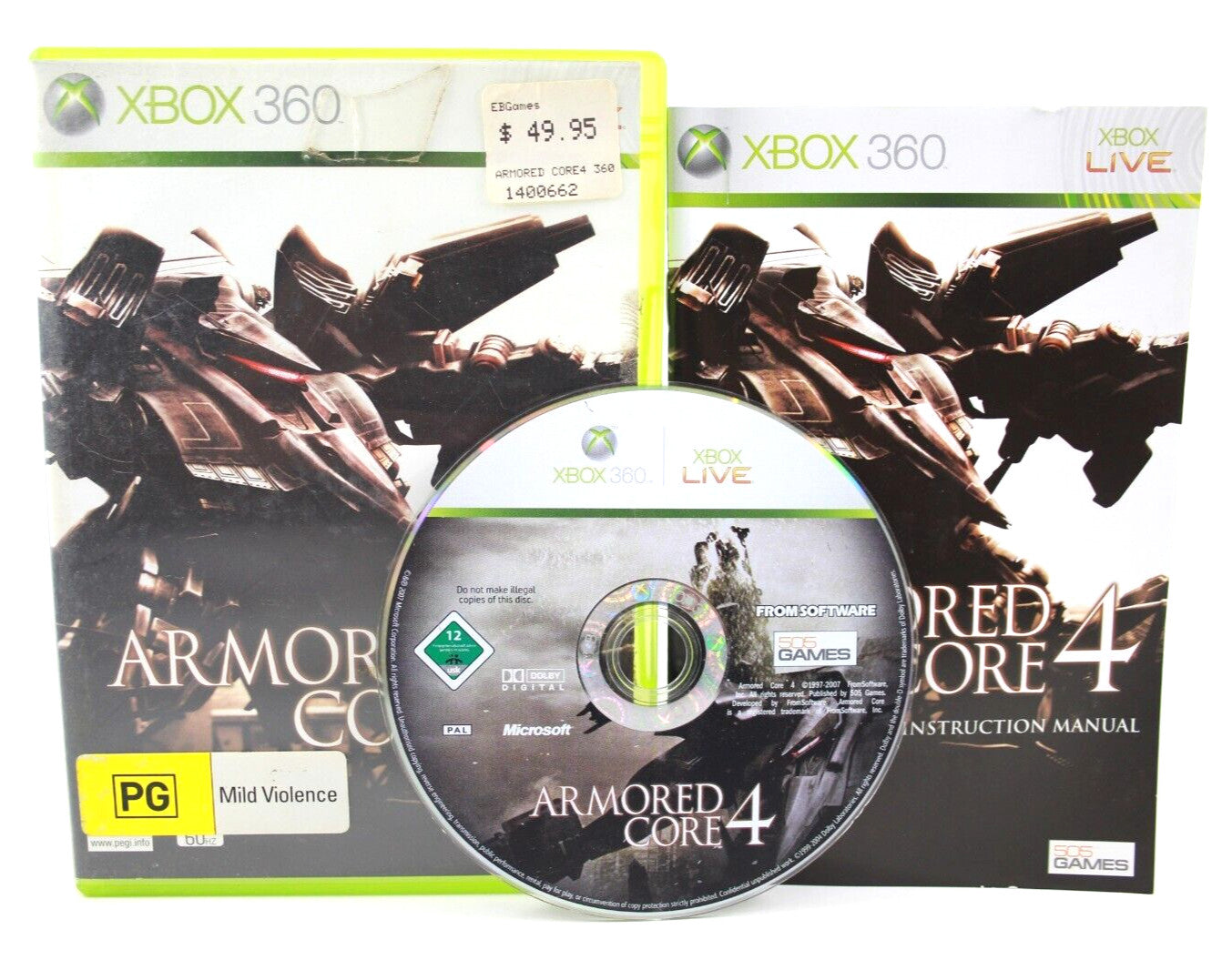 Armored Core 4 - Xbox 360 [PAL] - WITH WARRANTY