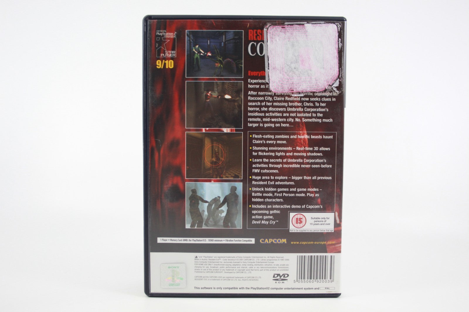 Resident Evil Code: Veronica X - PlayStation 2 (PS2) [PAL] - WITH WARRANTY