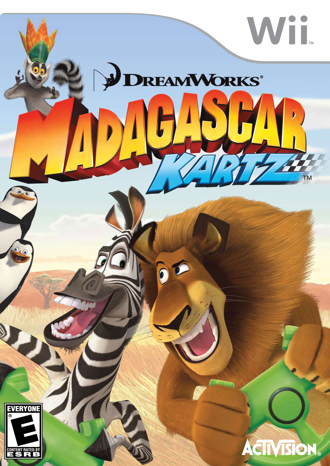 DreamWorks Madagascar Kartz (Nintendo Wii) [PAL] - WITH WARRANTY