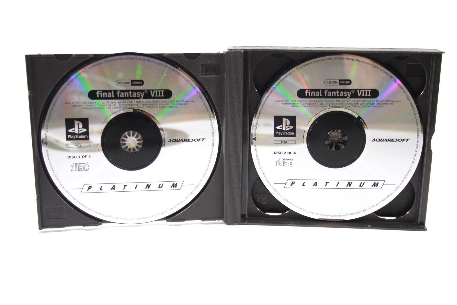 Final Fantasy VIII [Platinum] - PlayStation (PS1) [PAL] - WITH WARRANTY