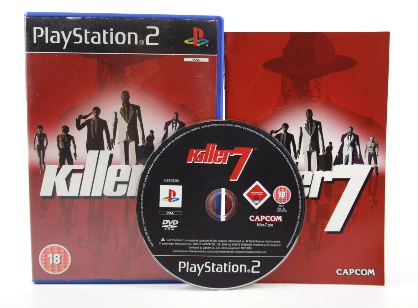Killer 7 - PlayStation 2 (PS2) [PAL] - WITH WARRANTY