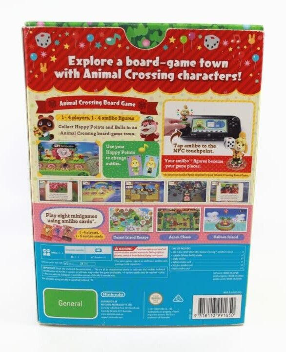 Animal Crossing Amiibo Festival - Nintendo Wii U [PAL] **BOX ONLY**