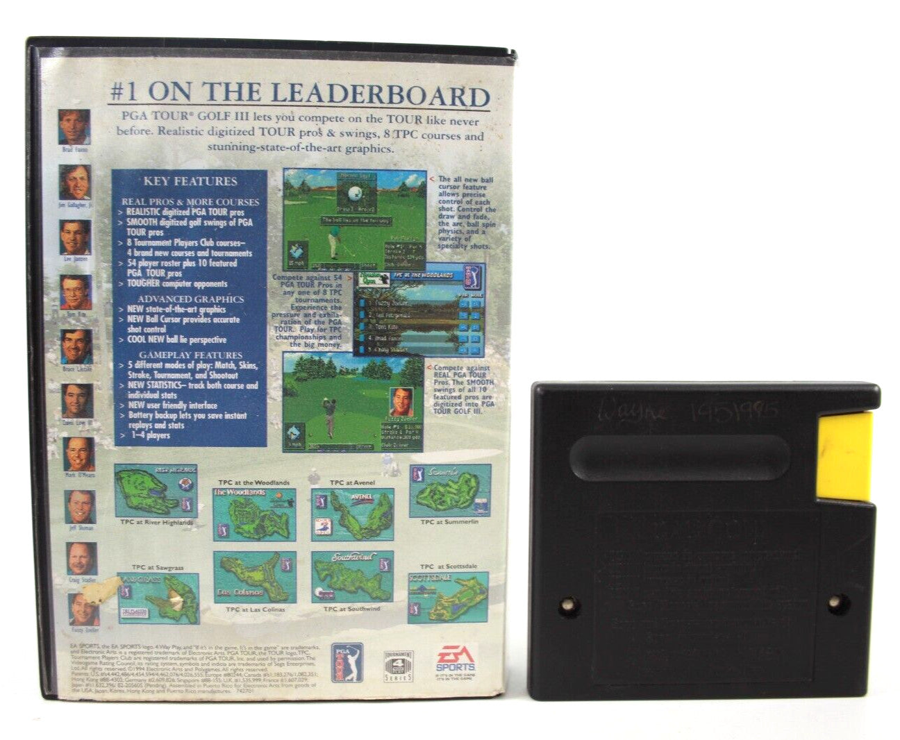 PGA Tour Golf III - SEGA Genesis [NTSC-U] - WITH WARRANTY