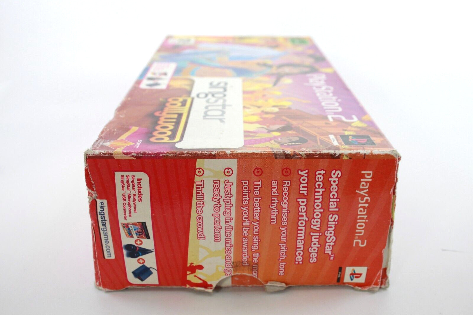 SingStar Bollywood PlayStation 2 - Boxed w/ Mics - PS2 - [PAL] **NO GAME** PS2