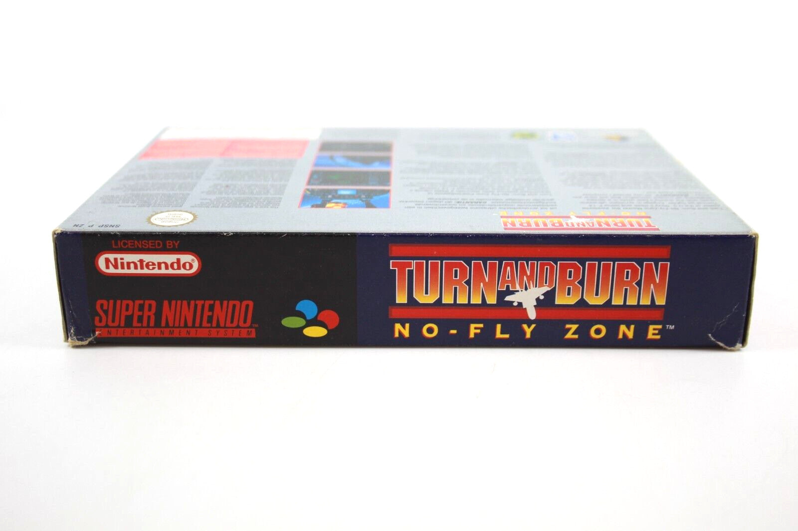 Turn and Burn: No-Fly Zone - Super Nintendo (SNES) [PAL] **BOX ONLY**