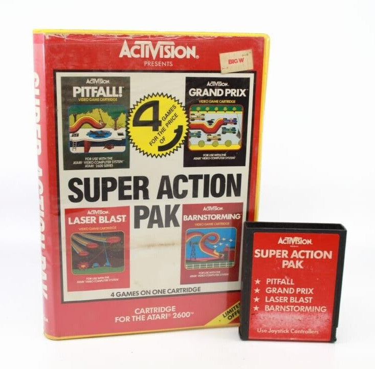 Atari HES Super Action Pak - Atari 2600 [PAL] WITH WARRANTY