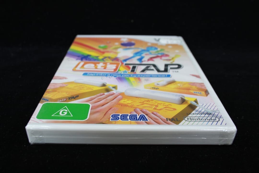 Lets Tap - Nintendo Wii *Brand New/Sealed*