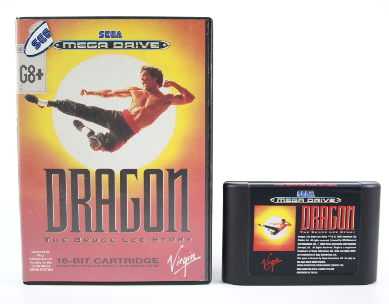Dragon: The Bruce Lee Story - SEGA Mega Drive [PAL] - WITH WARRANTY