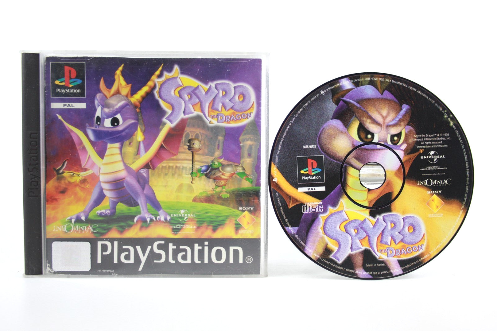 Spyro the Dragon - PlayStation 1 (PS1) [PAL] - WITH WARRANTY
