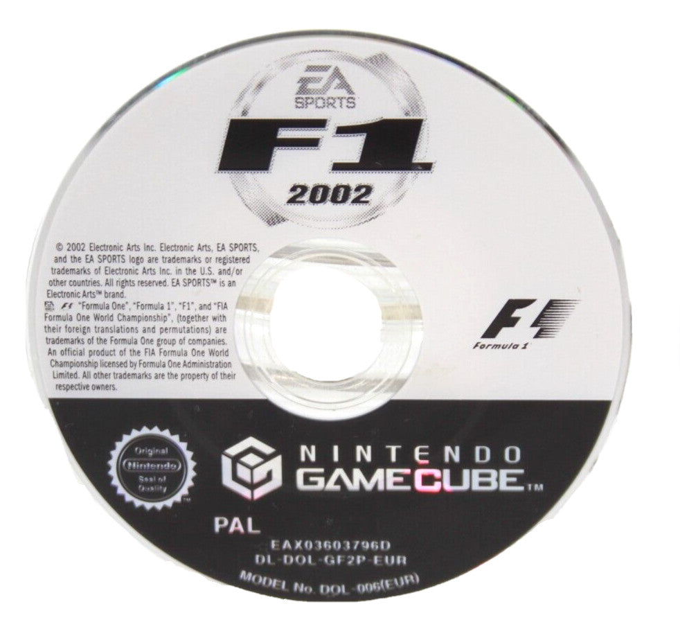 F1 2002 [DISC ONLY] (GameCube) [PAL] - WITH WARRANTY