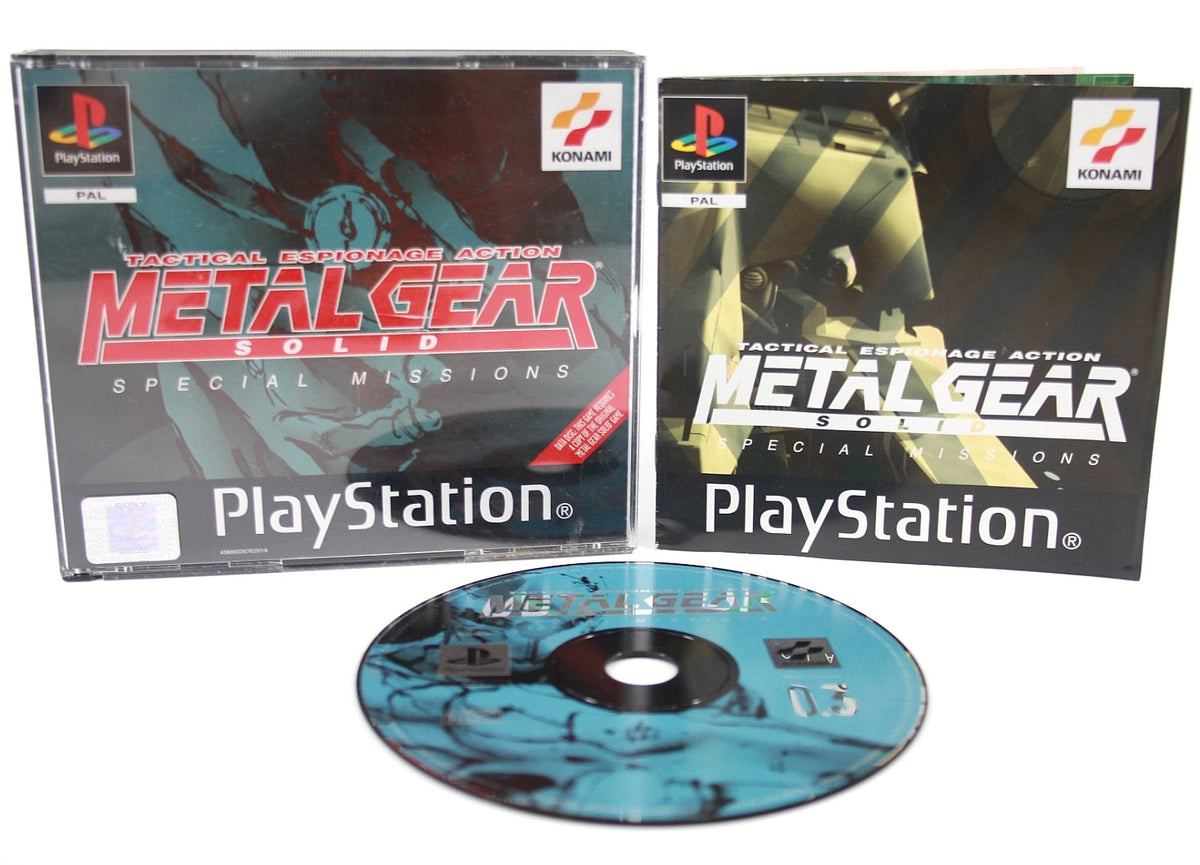 Metal Gear Solid: Special Missions - PlayStation (PS1) [PAL] - WITH WARRANTY