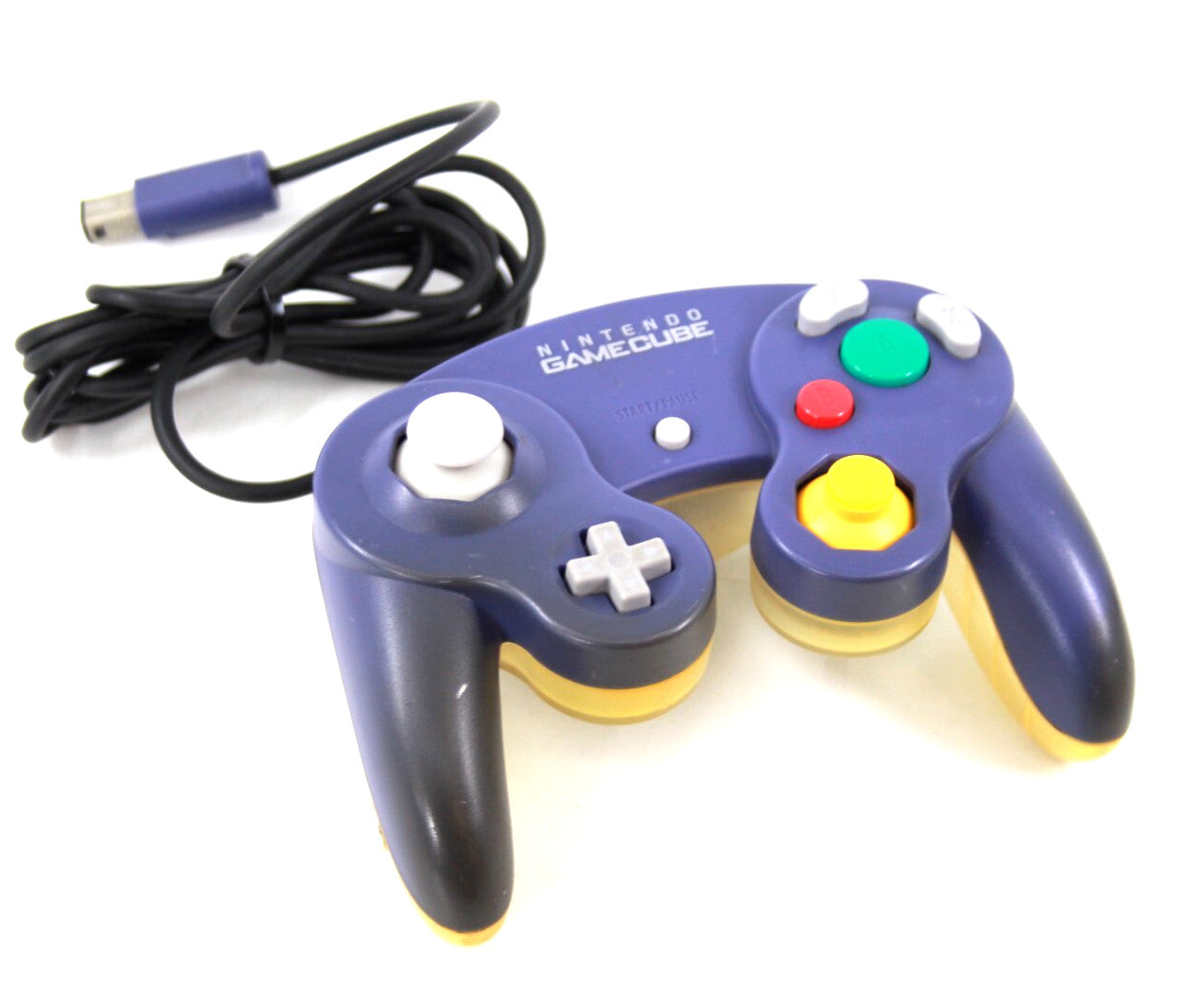 Genuine, Official Nintendo GameCube Controller Indigo/Clear [DOL-003] COSMETIC