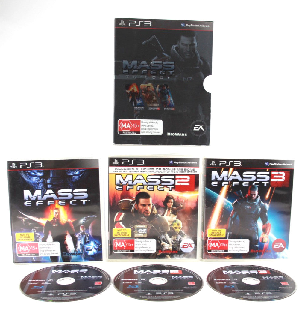 Mass Effect Trilogy Boxset - PlayStation 3 (PS3) [PAL] - WITH WARRANTY