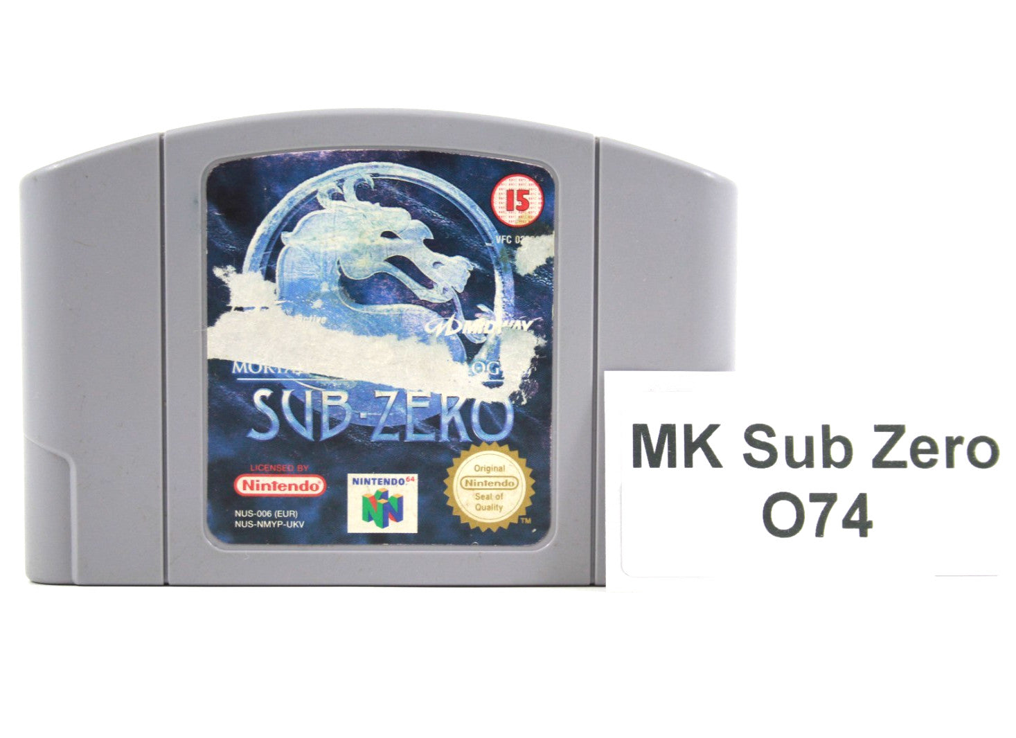 Mortal Kombat Mythologies Sub Zero [CART ONLY] - Nintendo 64 (N64) PAL WARRANTY