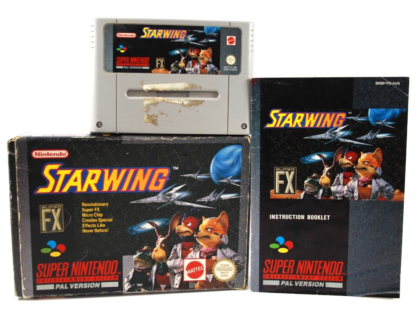 Starwing - Super Nintendo (SNES) [PAL] - WITH WARRANTY
