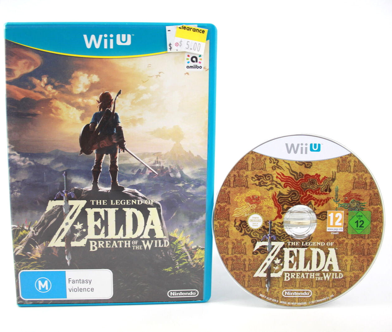 The Legend of Zelda: Breath of the Wild (Wii U) [PAL] - WITH WARRANTY
