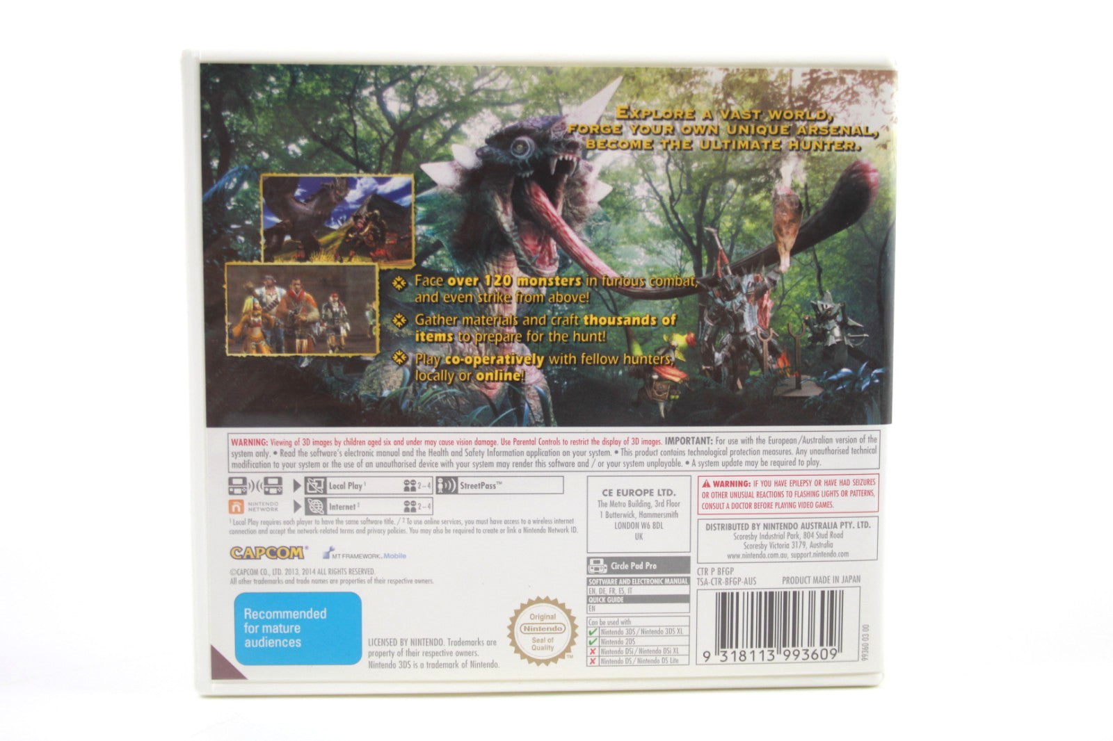 Monster Hunter Ultimate 4 - Nintendo 3DS [PAL] - WITH WARRANTY