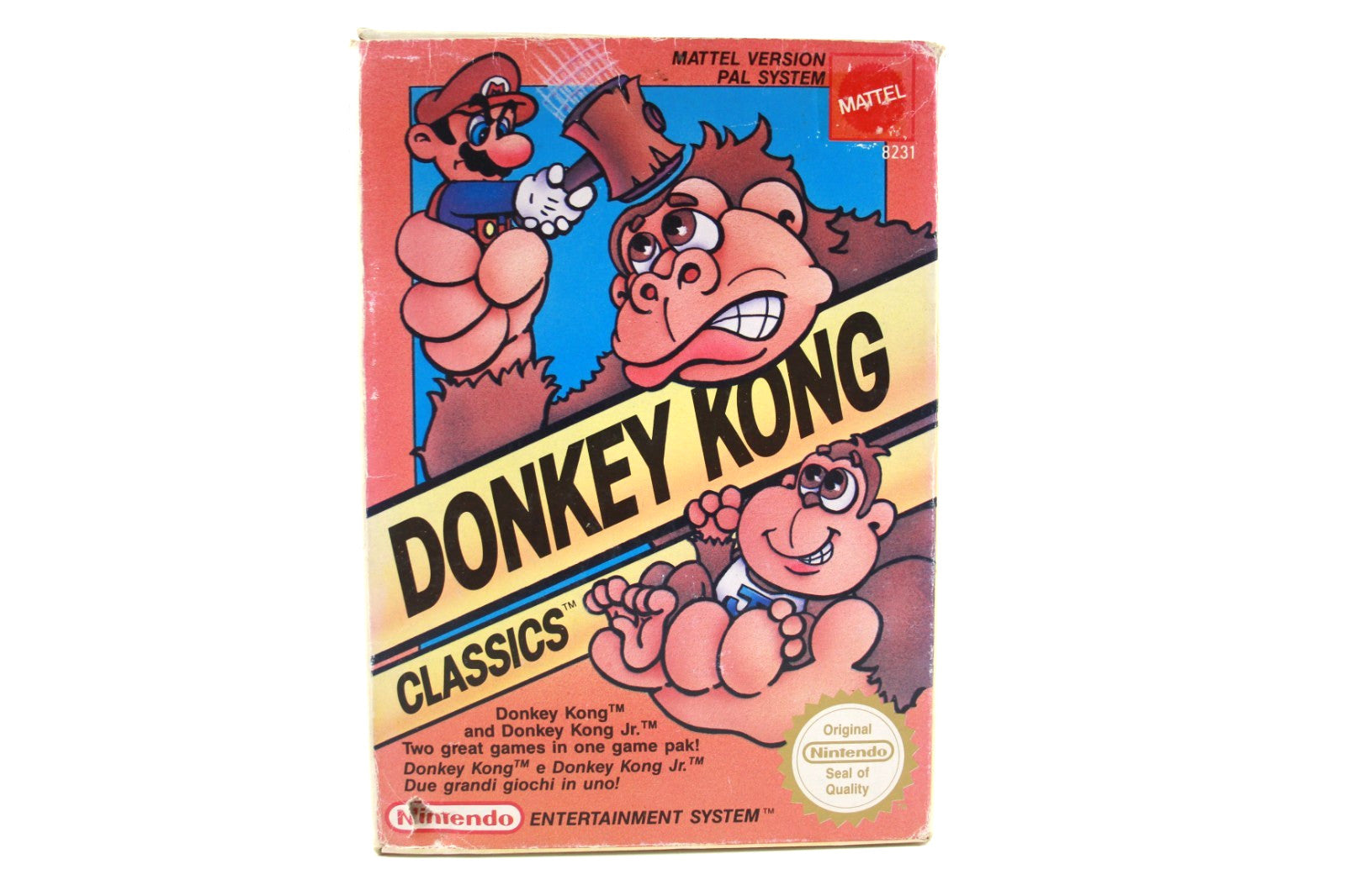 Donkey Kong Classics - Nintendo Entertainment System (NES) [PAL] - WITH WARRANTY
