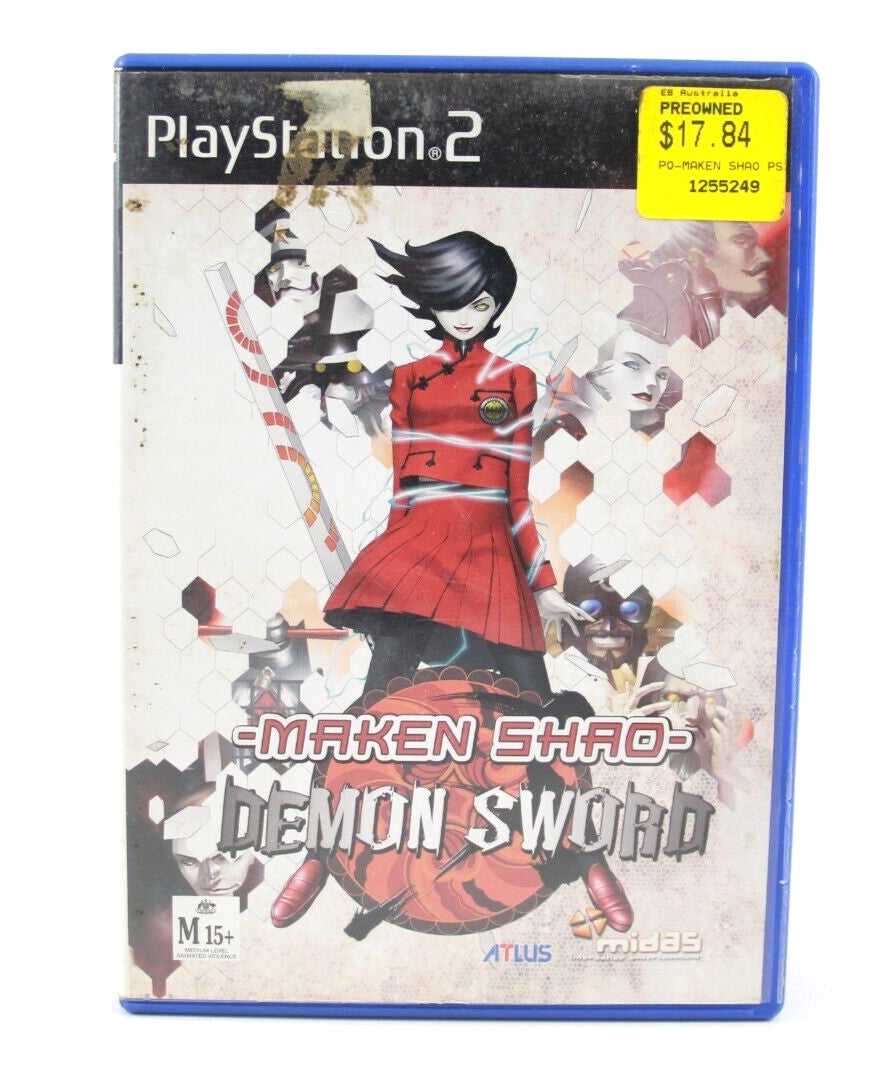 Maken Shao - Demon Sword - PlayStation 2 (PS2) [PAL] - WITH WARRANTY