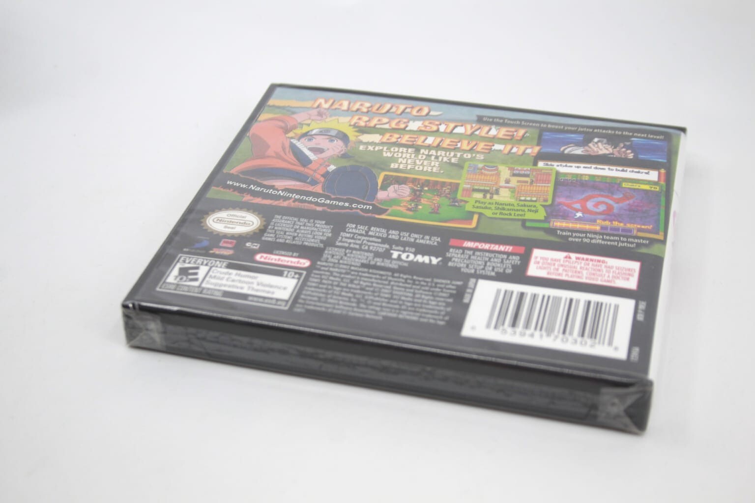 Naruto: Path of the Ninja (Nintendo DS) [NTSC-USA] NEW & FACTORY SEALED