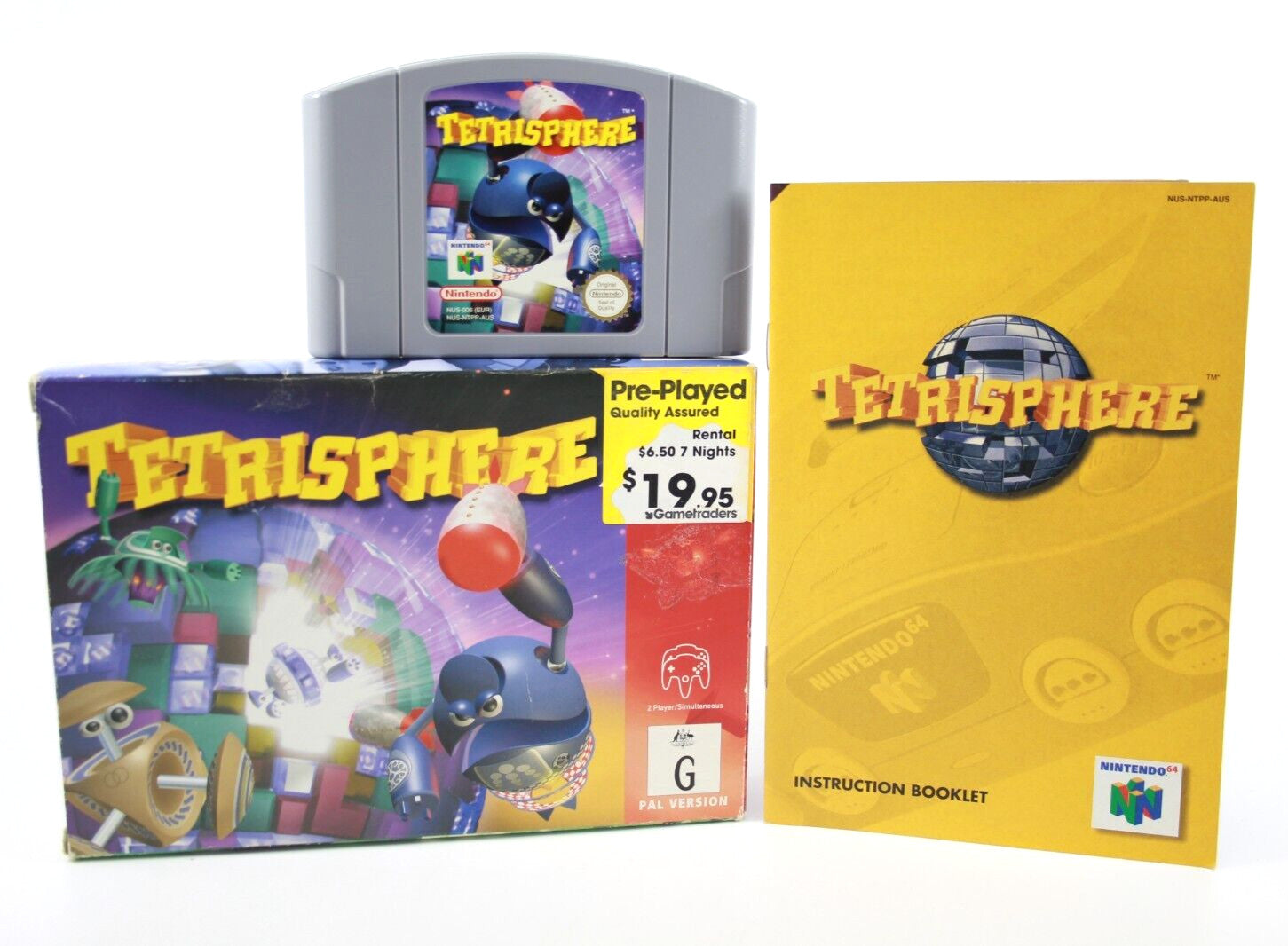 Tetrisphere - Nintendo 64 (N64) [PAL] - WITH WARRANTY