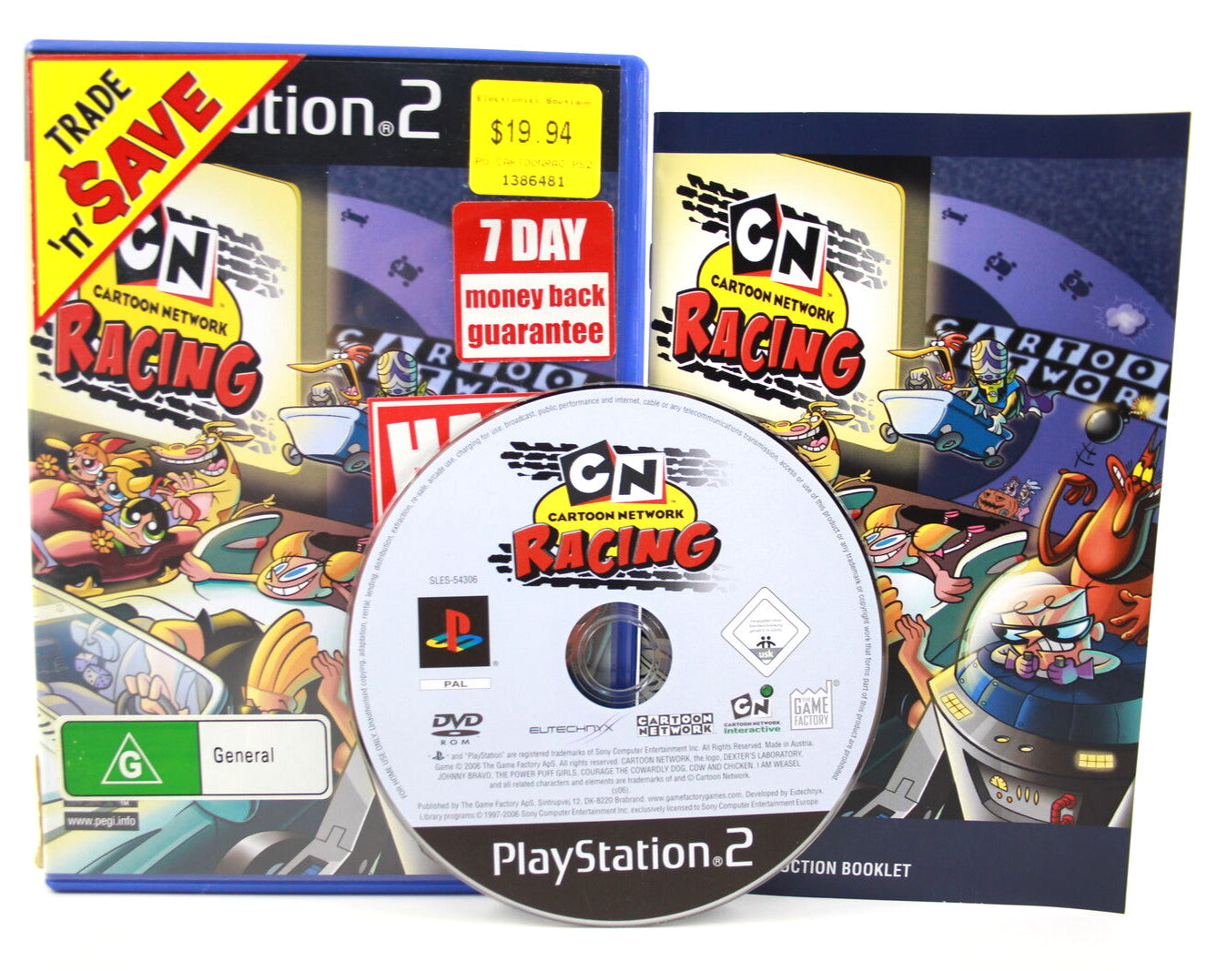 Cartoon Network Racing (PS2) [PAL] - WITH WARRANTY