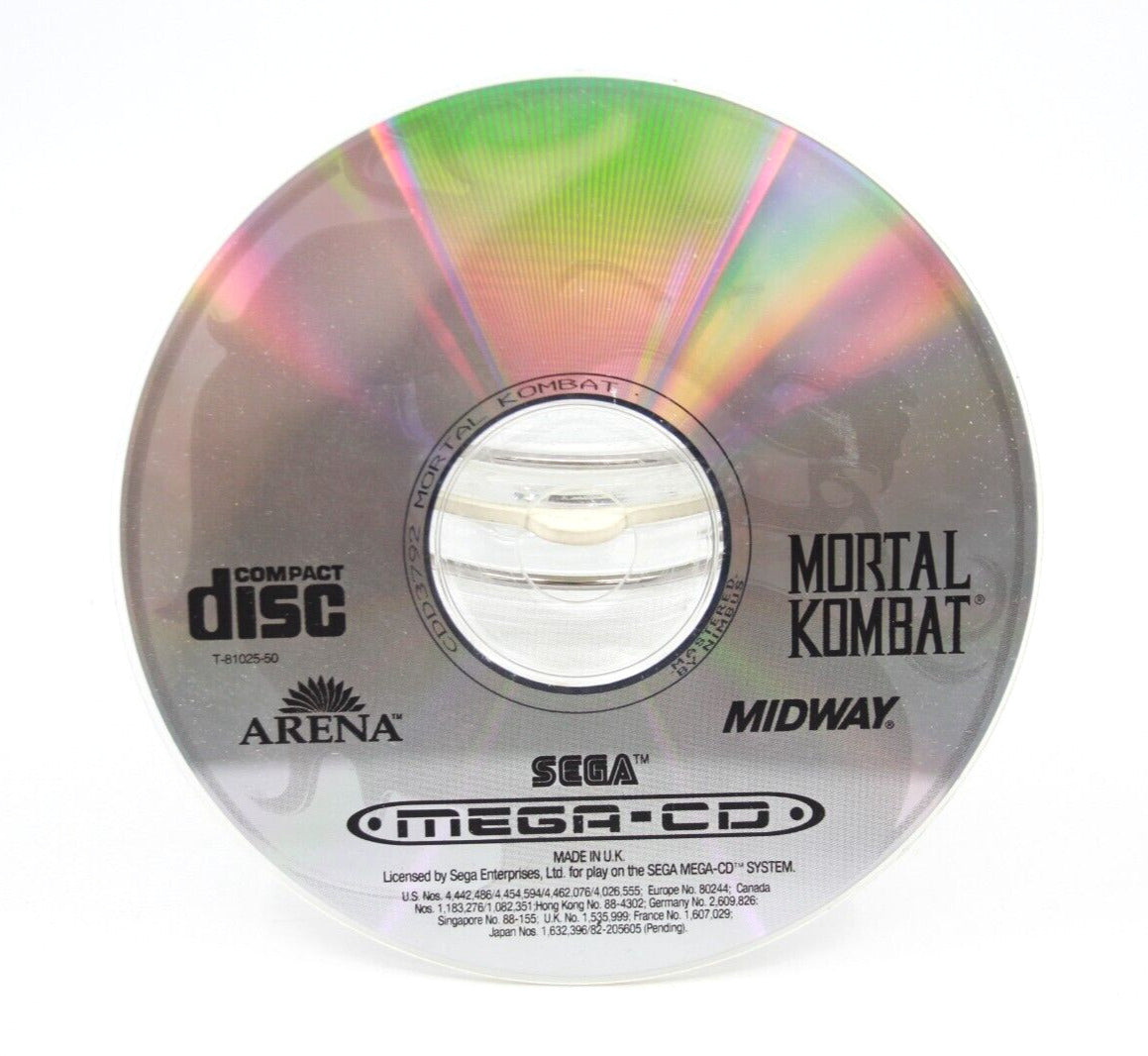 Mortal Kombat - SEGA Mega CD [DISC ONLY] [PAL] WITH WARRANTY