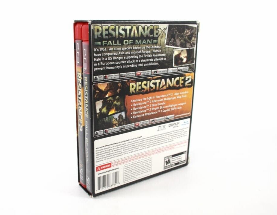 Resistance Dual Pack - Sony PlayStation 3 (PS3) [NTSC-U] WITH WARRANTY