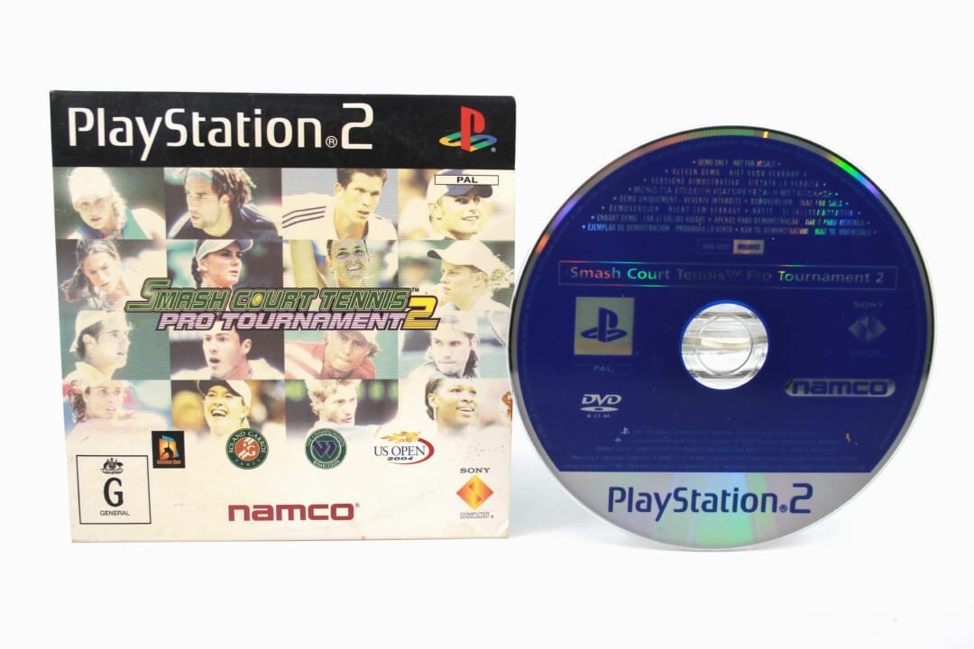 Smash Court Tennis Pro Tournament 2 - PlayStation 2 (PS2) Demo Disc [PAL]